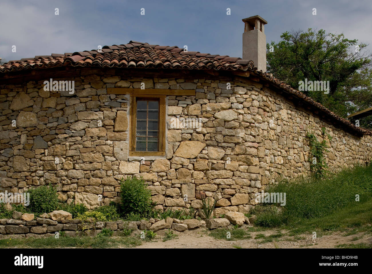 Bulgaria,Arbanassi,Typical houses Stock Photo