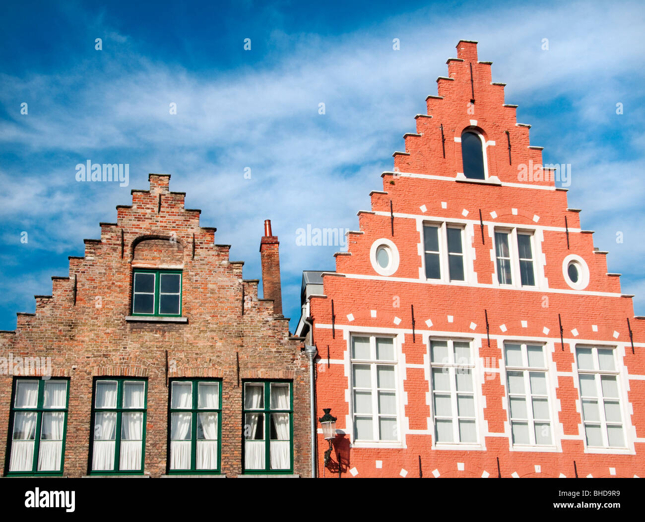 Traditional architecture in Bruges, Belgium Stock Photo Alamy