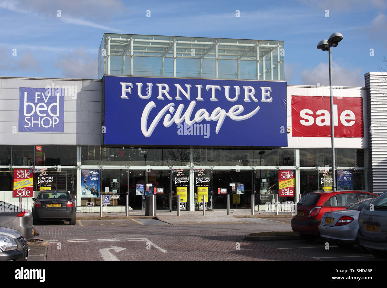 furniture village store high resolution stock photography and images alamy