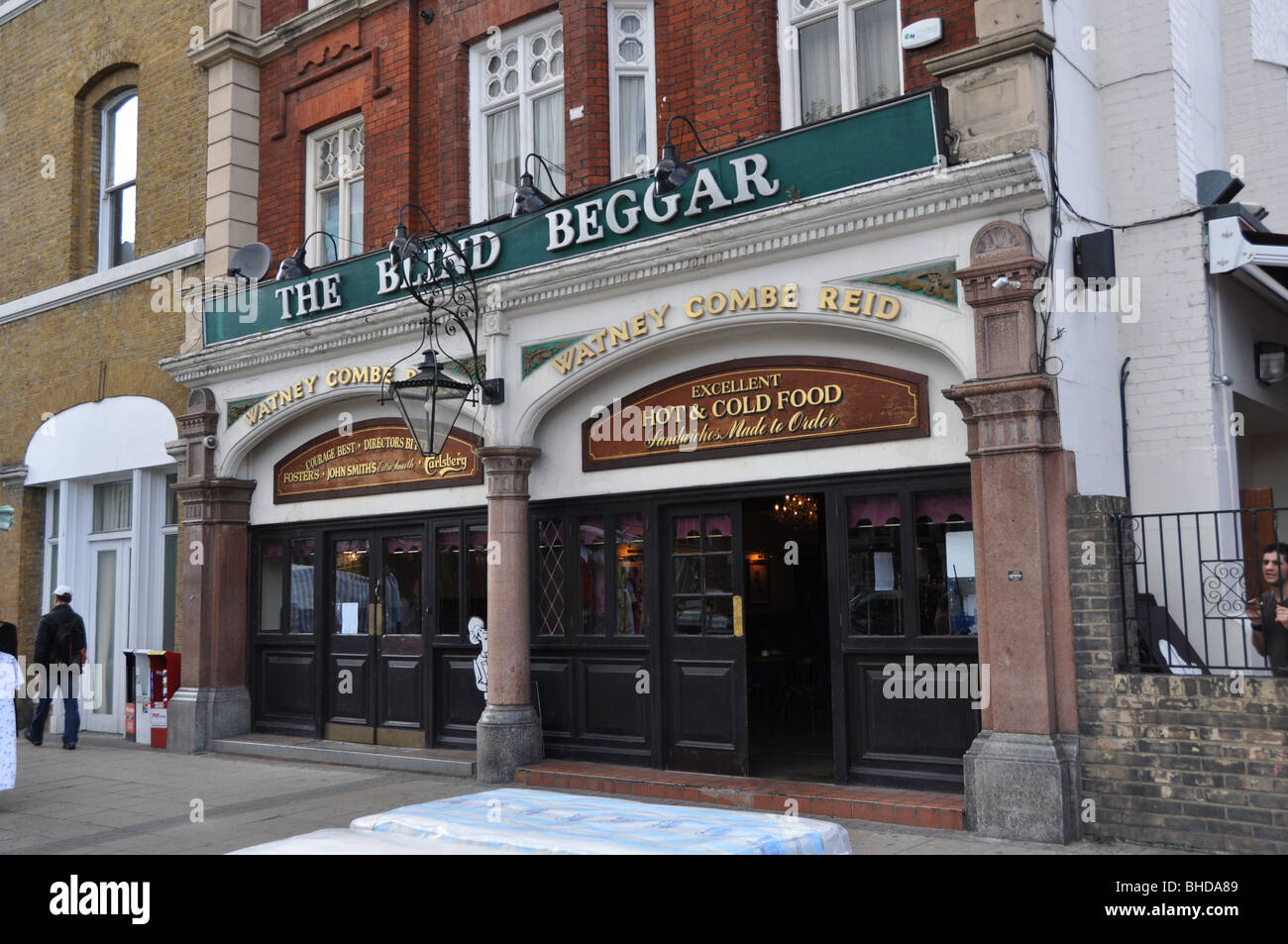 The Blind Beggar A pub in East LondonGuinness Stock Photo Alamy