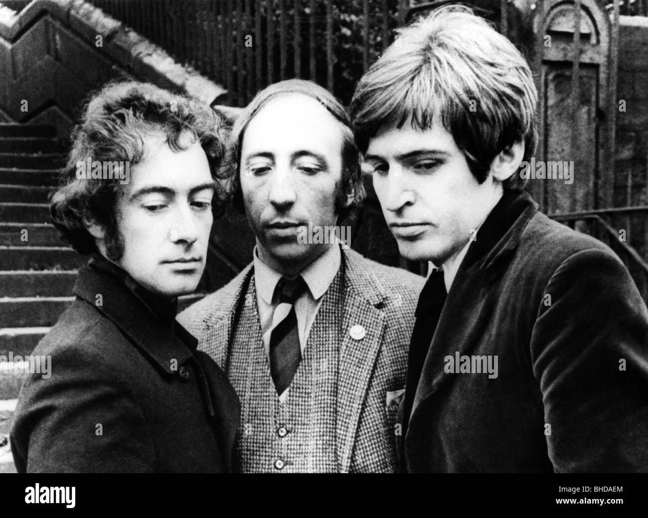 The Scaffold, 1964 - 1977, British pop group, Mike McGear (Peter Michael McCartney), John Gorman and Roger McCough, late 1960s, , Stock Photo