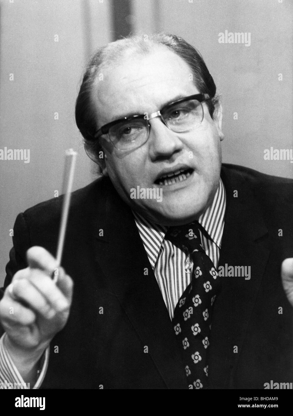 Everding, August, 31.10.1928 - 26.1.1999, German opera director, portrait, 1973, Stock Photo