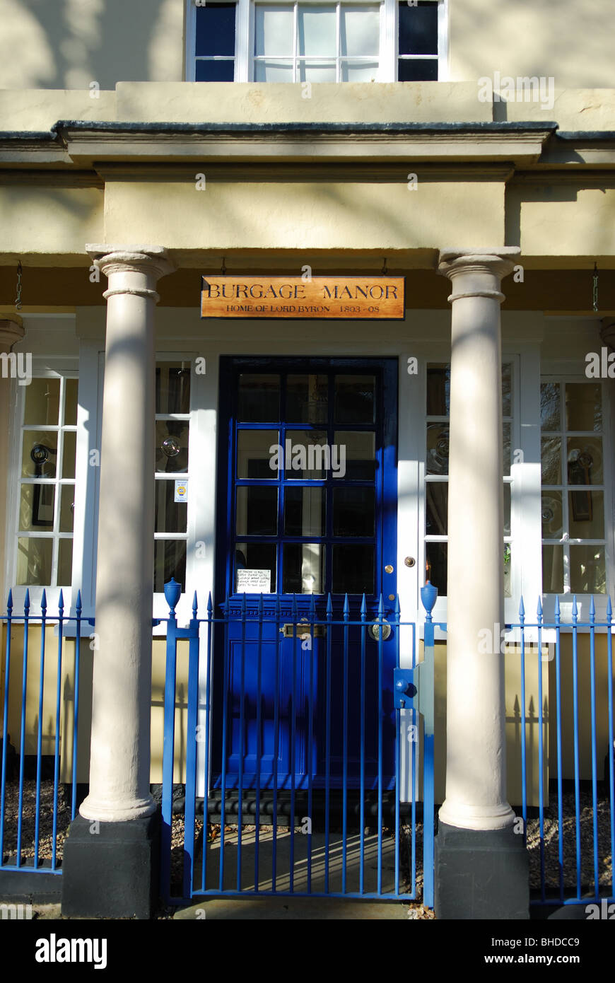 Burgage Manor House Southwell Nottinghamshire Stock Photo Alamy