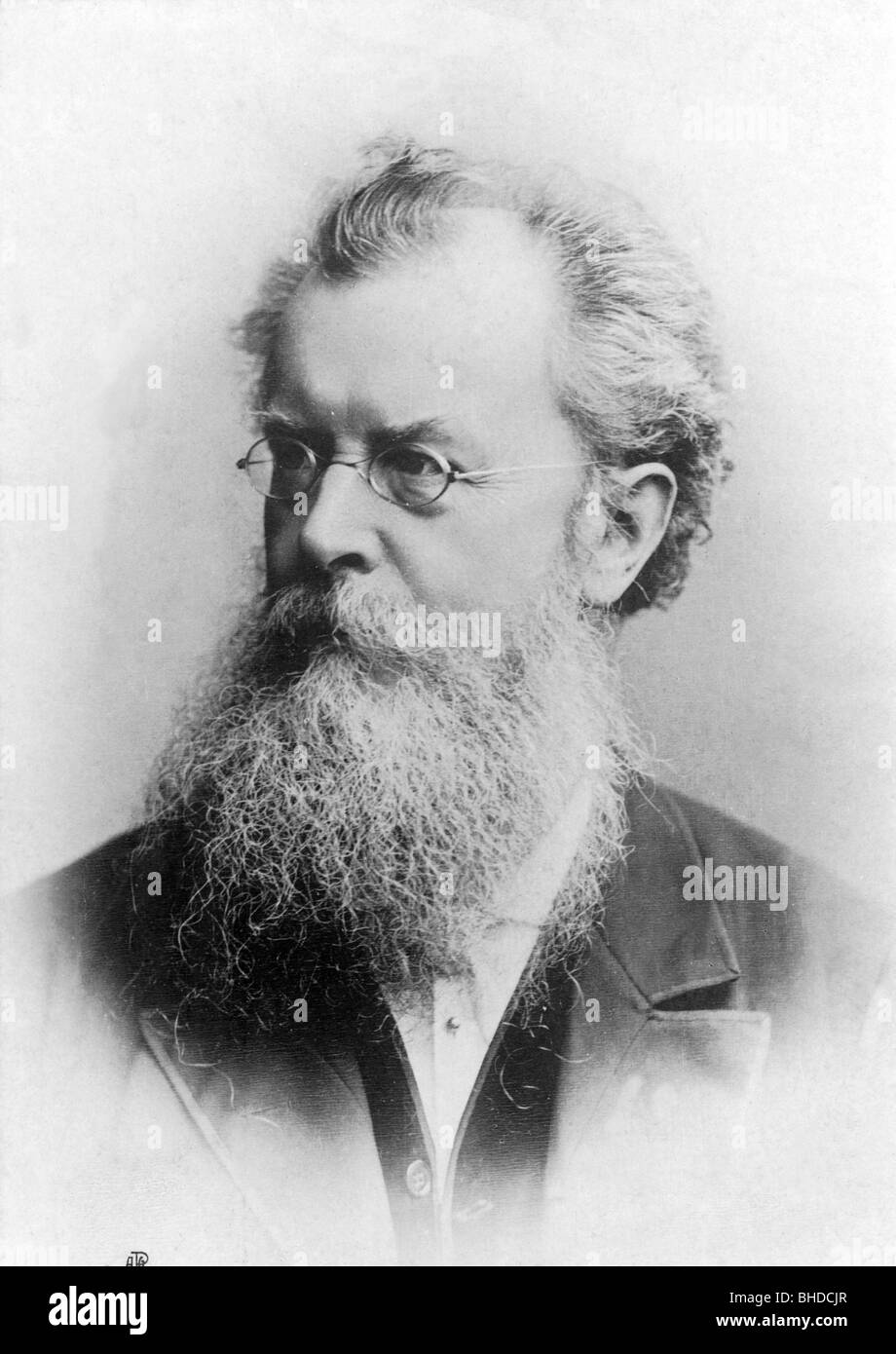 Dahn, Felix, 9.2.1834 - 3.1.1912, German author / writer, portrait, picture postcard, Stock Photo