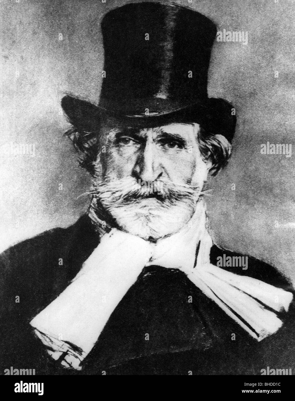 Verdi, Giuseppe, 10.10.1813 - 27.1.1901, Italian composer, portrait, painting by Giovanni Boldini, 1886, Artist's Copyright has not to be cleared Stock Photo