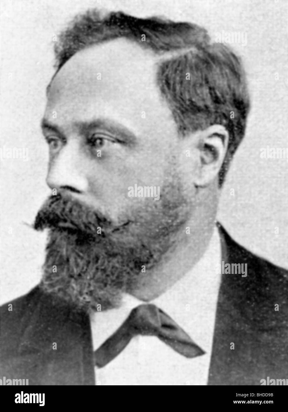Heuberger, Richard, 18.6.1850 - 28.10.1914, Austrian composer, portrait, Stock Photo