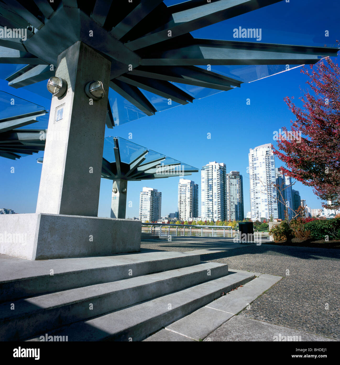 Yaletown, Vancouver, BC, British Columbia, Canada High Rise Apartment Condominium Buildings