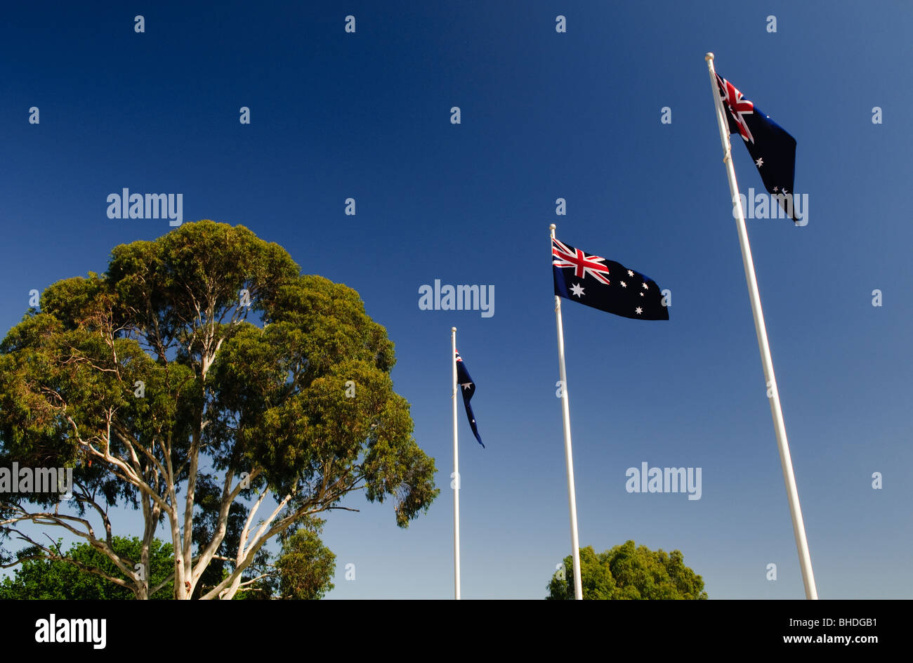 Australian flags hires stock photography and images Alamy