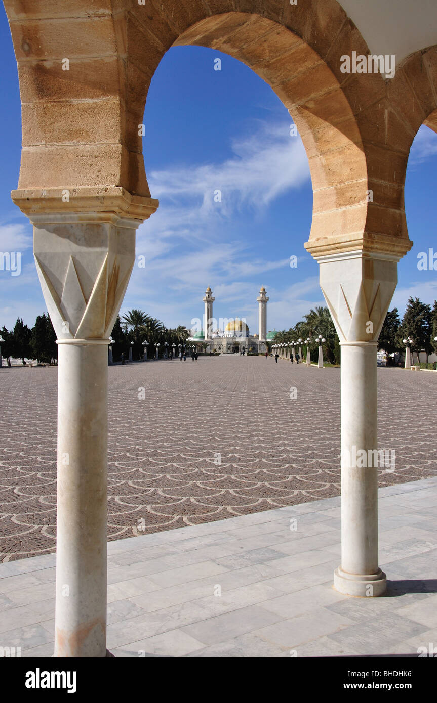Mausoleum of Habib Bourguiba, Monastir, Monastir Governorate, Tunisia Stock Photo