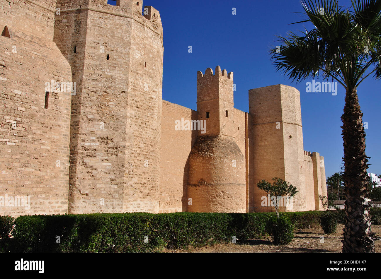The Ribat, Monastir, Monastir Governorate, Tunisia Stock Photo