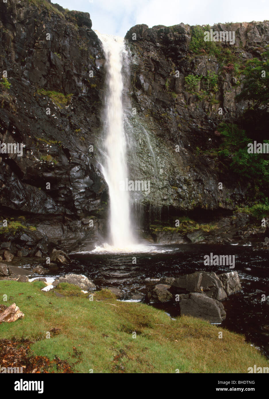 Eas Fors (Waterfall Stock Photo - Alamy