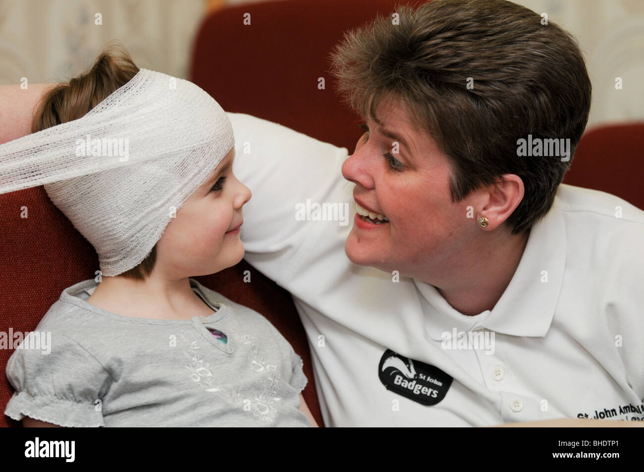 Child head injury hi-res stock photography and images - Alamy