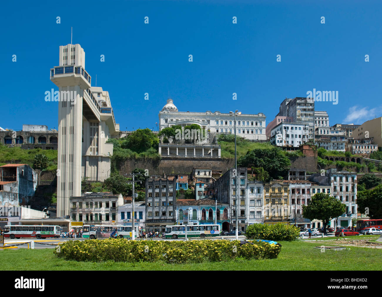 Elevador Lacerda, Salvador, Bahia, Brazil Stock Photo