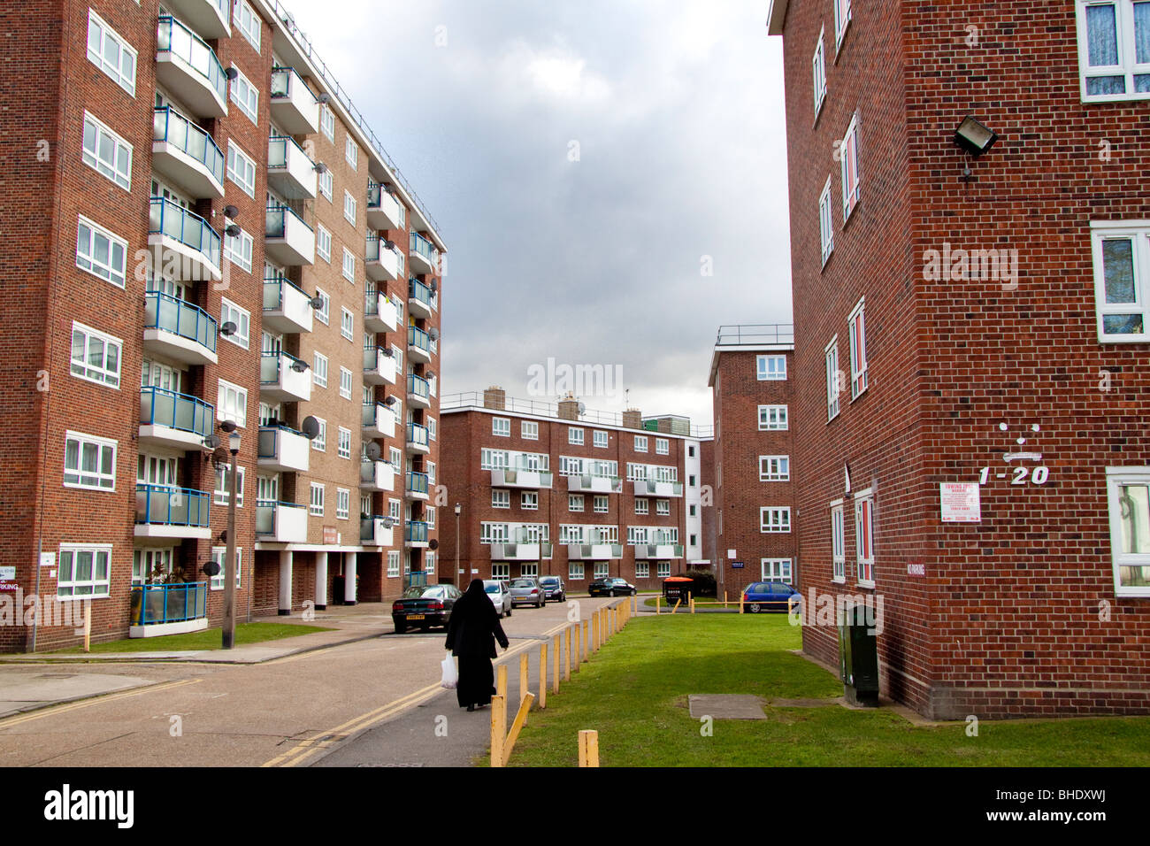 Hammersmith and Fulham council Social housing in Fulham just off Pulton