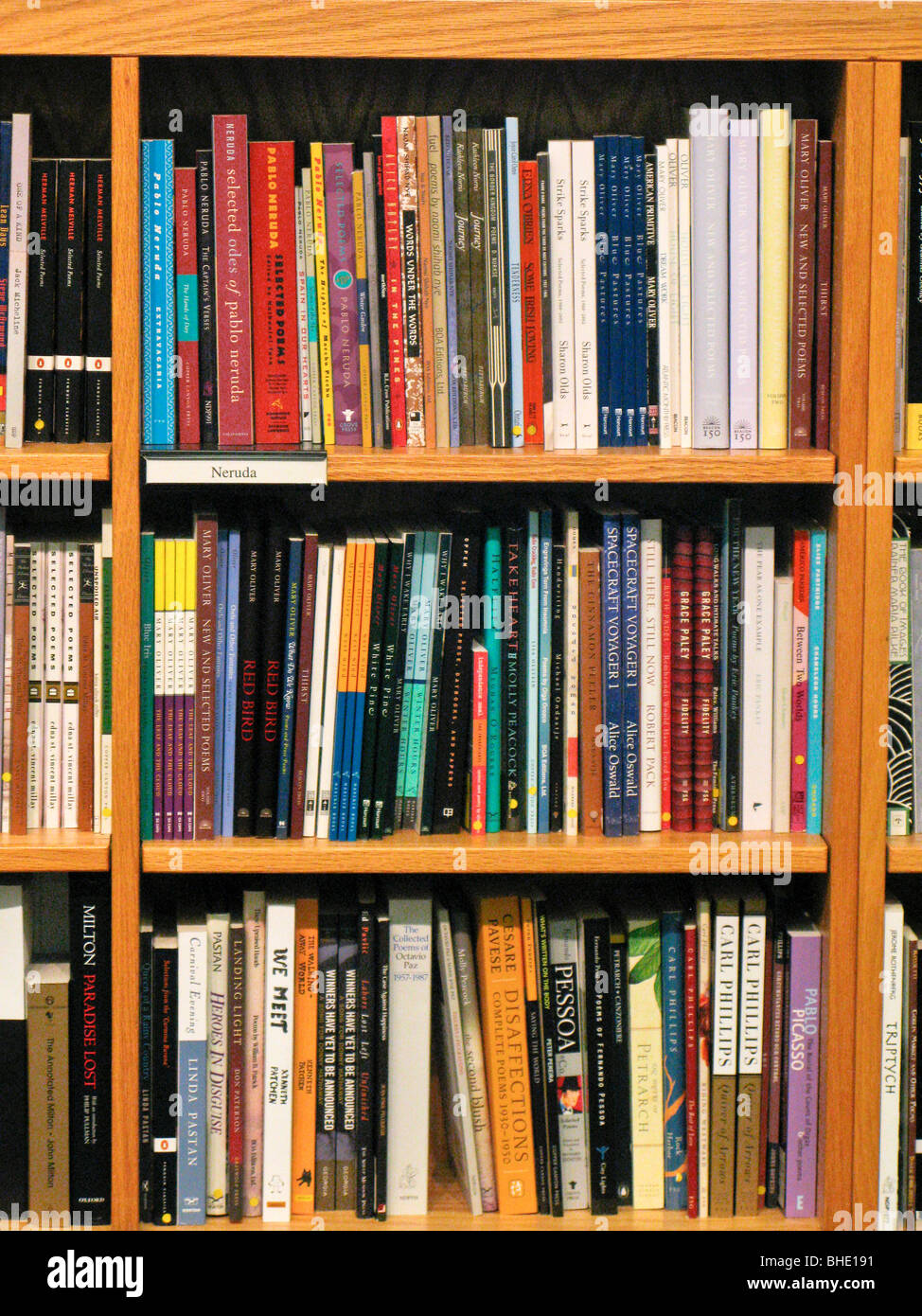 bookshop of the seattle university, usa Stock Photo
