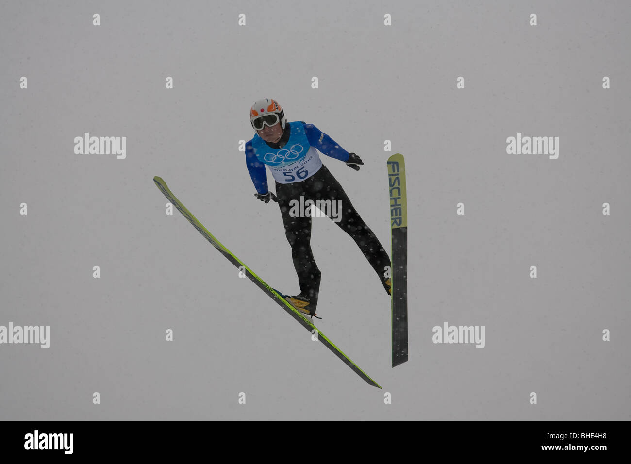 Daiki Ito (JPN) during NH Individual Ski Jumping training at the 2010