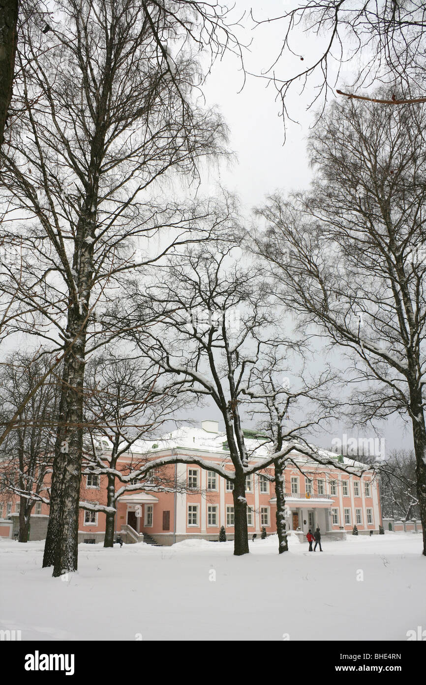 Presidential Palace in Kadrioru Park, Kadriorg district, Tallinn, Estonia. Stock Photo