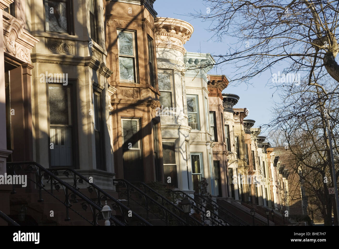 Historic Brownstone Brooklyn, Park Slope, Brooklyn, NY Stock Photo Alamy