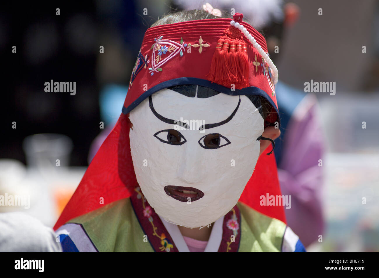 Traditional korean mask dance hires stock photography and images Alamy