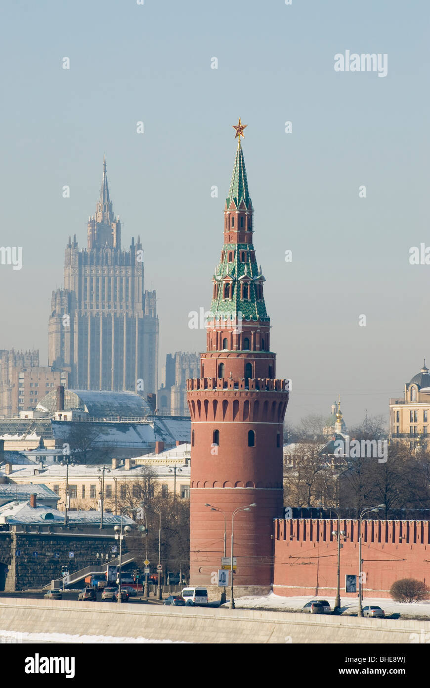 Moscow Kremlin tower Stock Photo Alamy