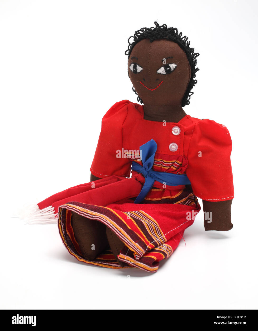 African Uganda stuffed soft toy doll childhood children decoration new