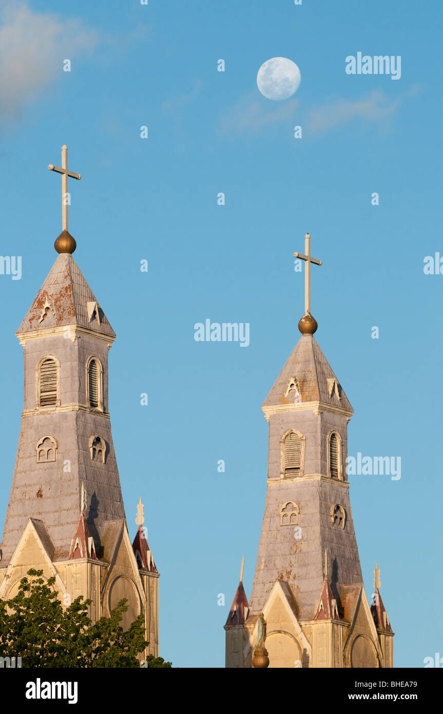 Castro's San Francisco Cathedral (Iglesia San Francisco de Castro Stock