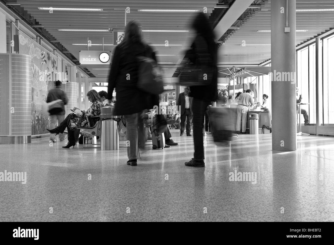 Airport life Stock Photo
