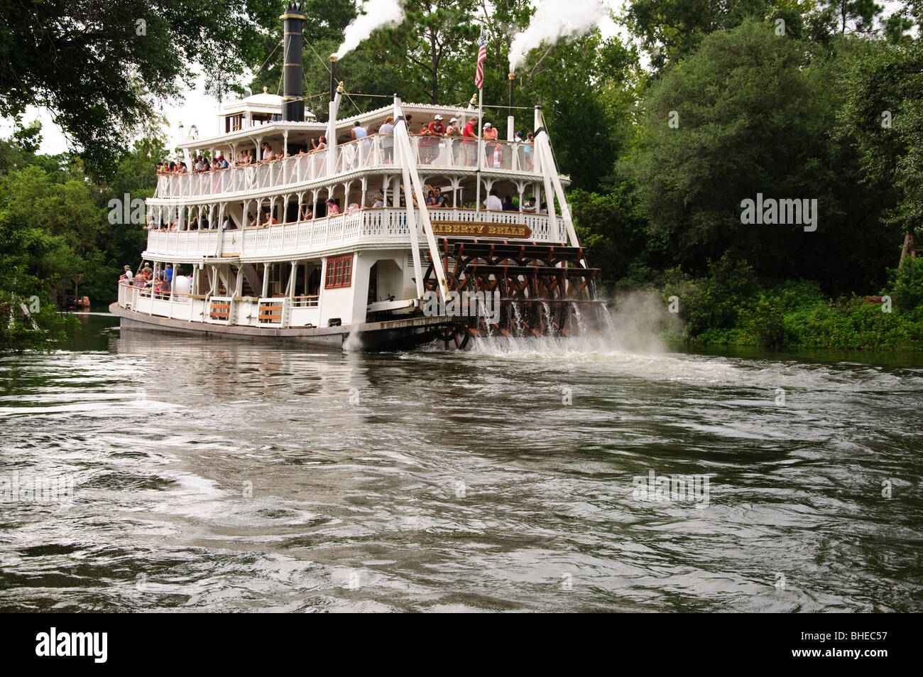 liberty belle riverboat in magic kingdom walt disney world florida FL