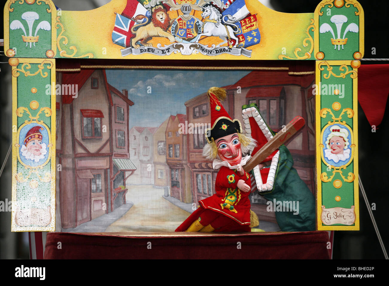 Punch and Judy Show Stock Photo