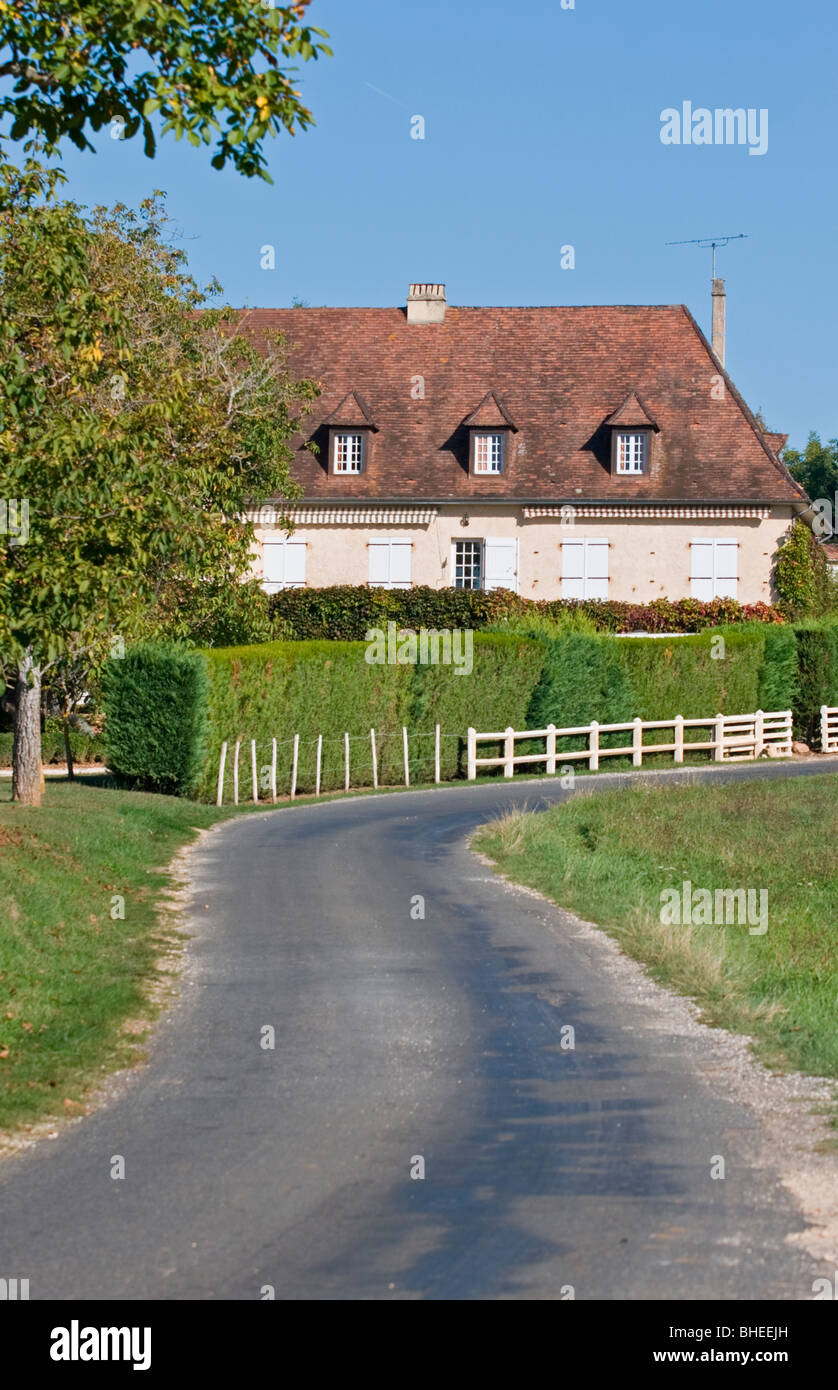 Country home, Dordogne River valley, south west France, Europe. Stock Photo