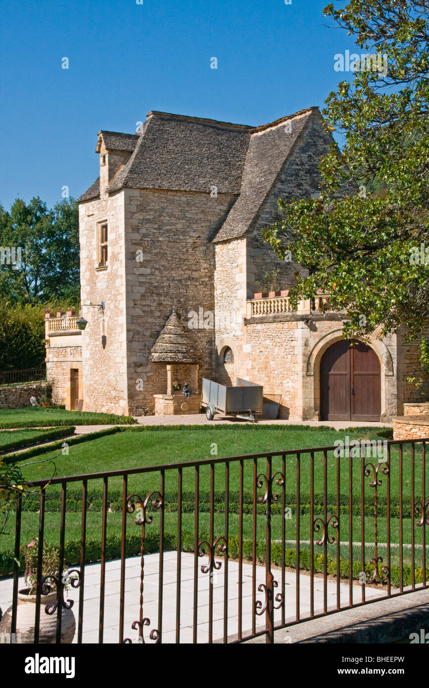 Private country house, Dordogne River Valley, south west France, Europe. Stock Photo