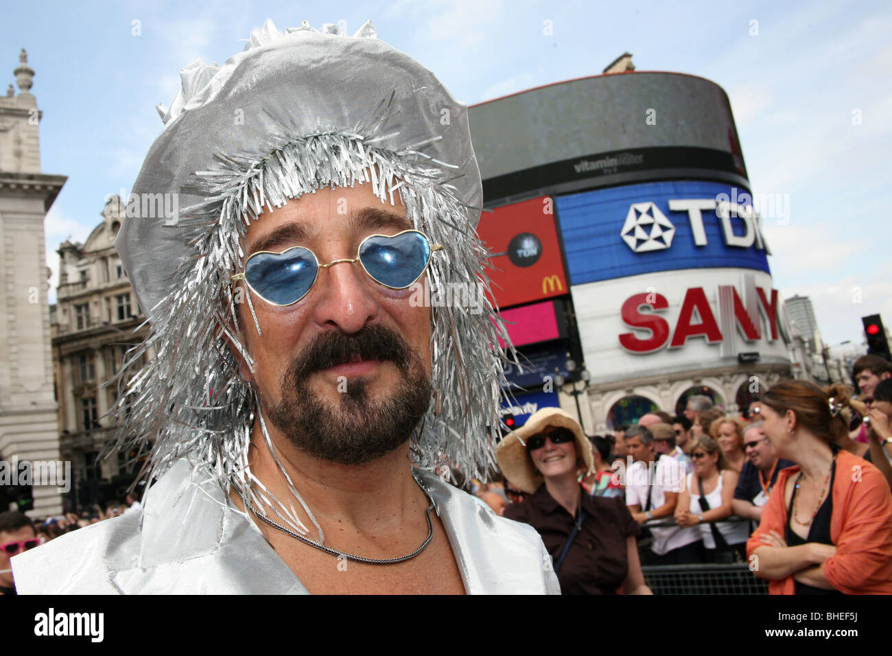 Gay Pride Parade 2009 in London Stock Photo