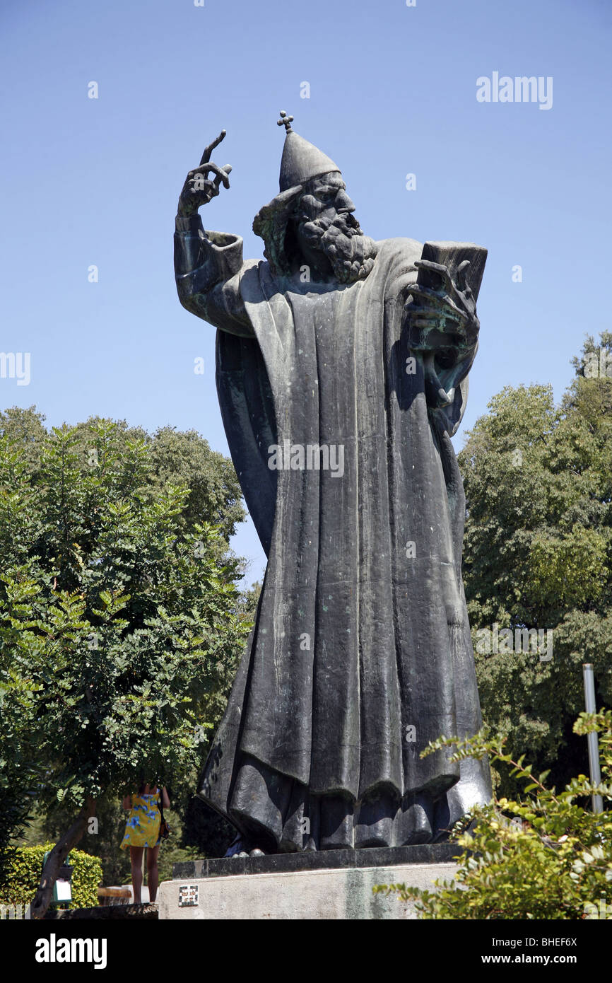 Statue of Gregory of Nin in Split, Croatia Stock Photo Alamy