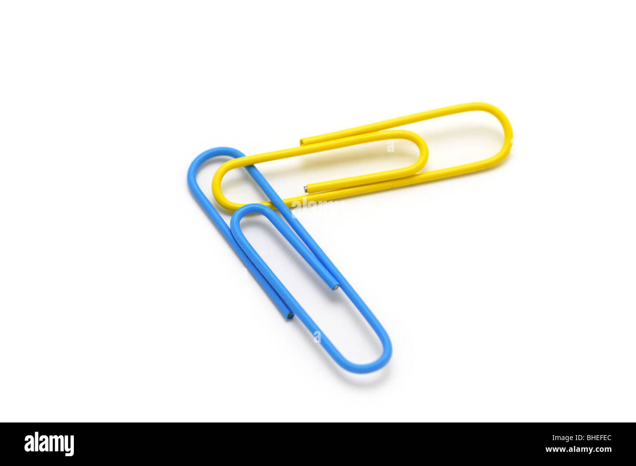 Paper Clips Stock Photo