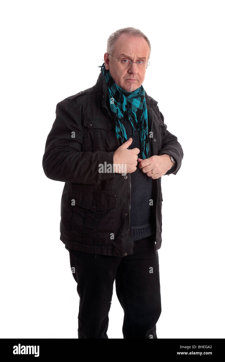 Black man and mature white male Cut Out Stock Images & Pictures - Alamy
