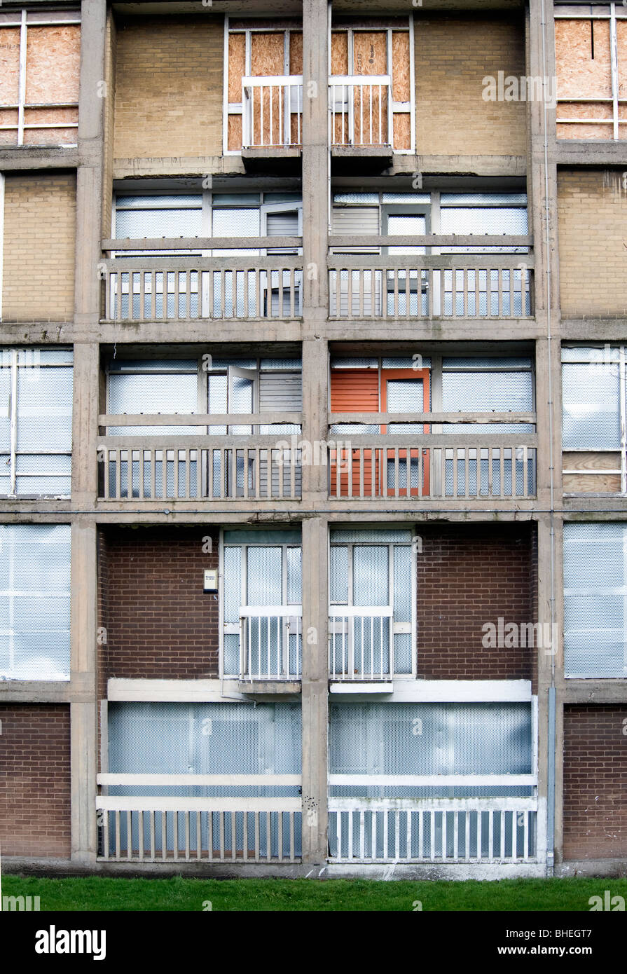 Park Hill Flats Sheffield Stock Photo Alamy