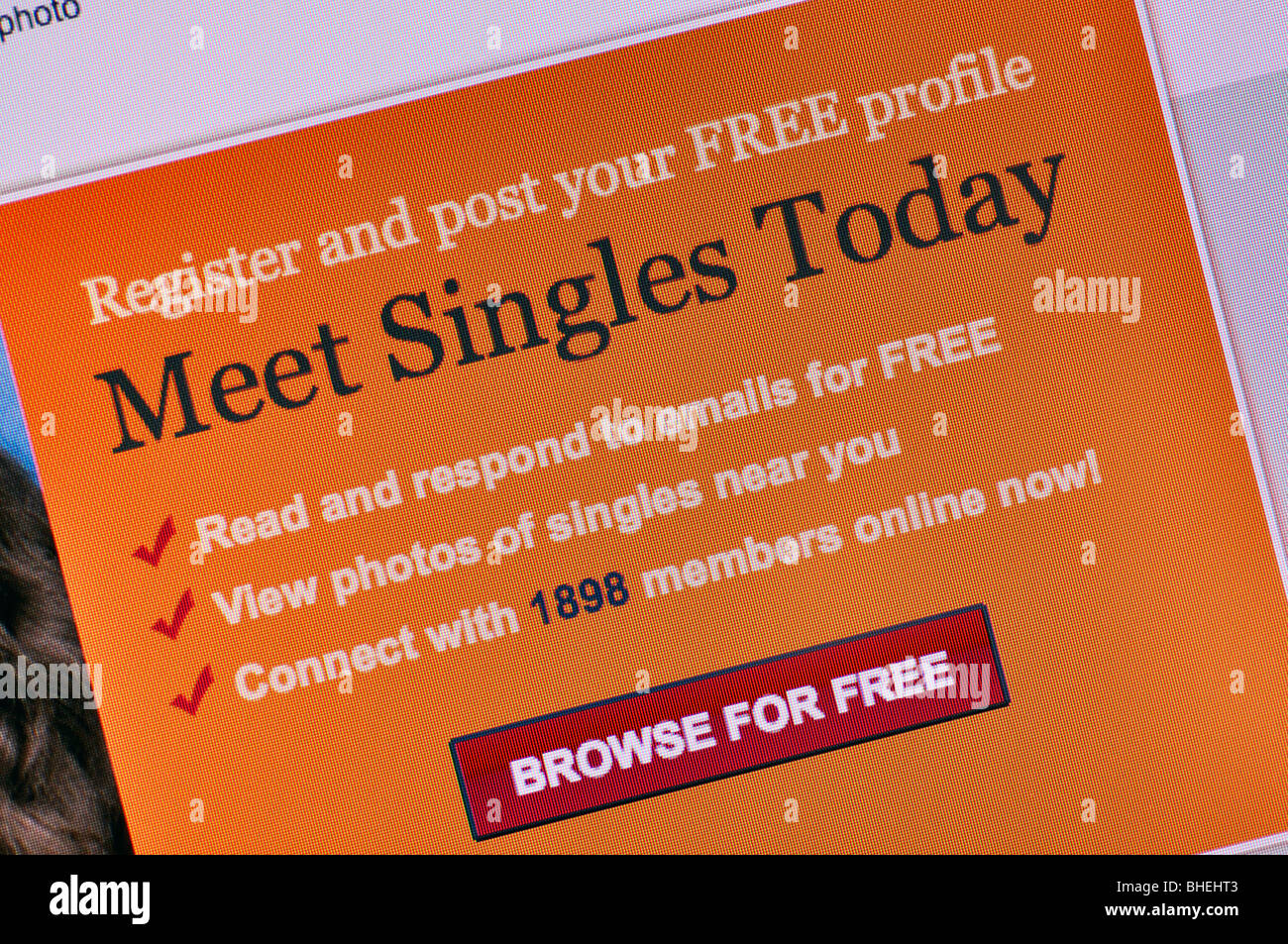 online dating search without registering