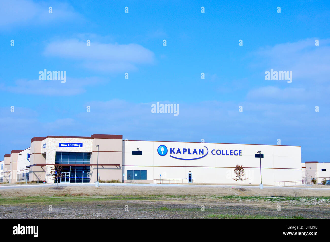 Kaplan College, Texas, USA Stock Photo Alamy