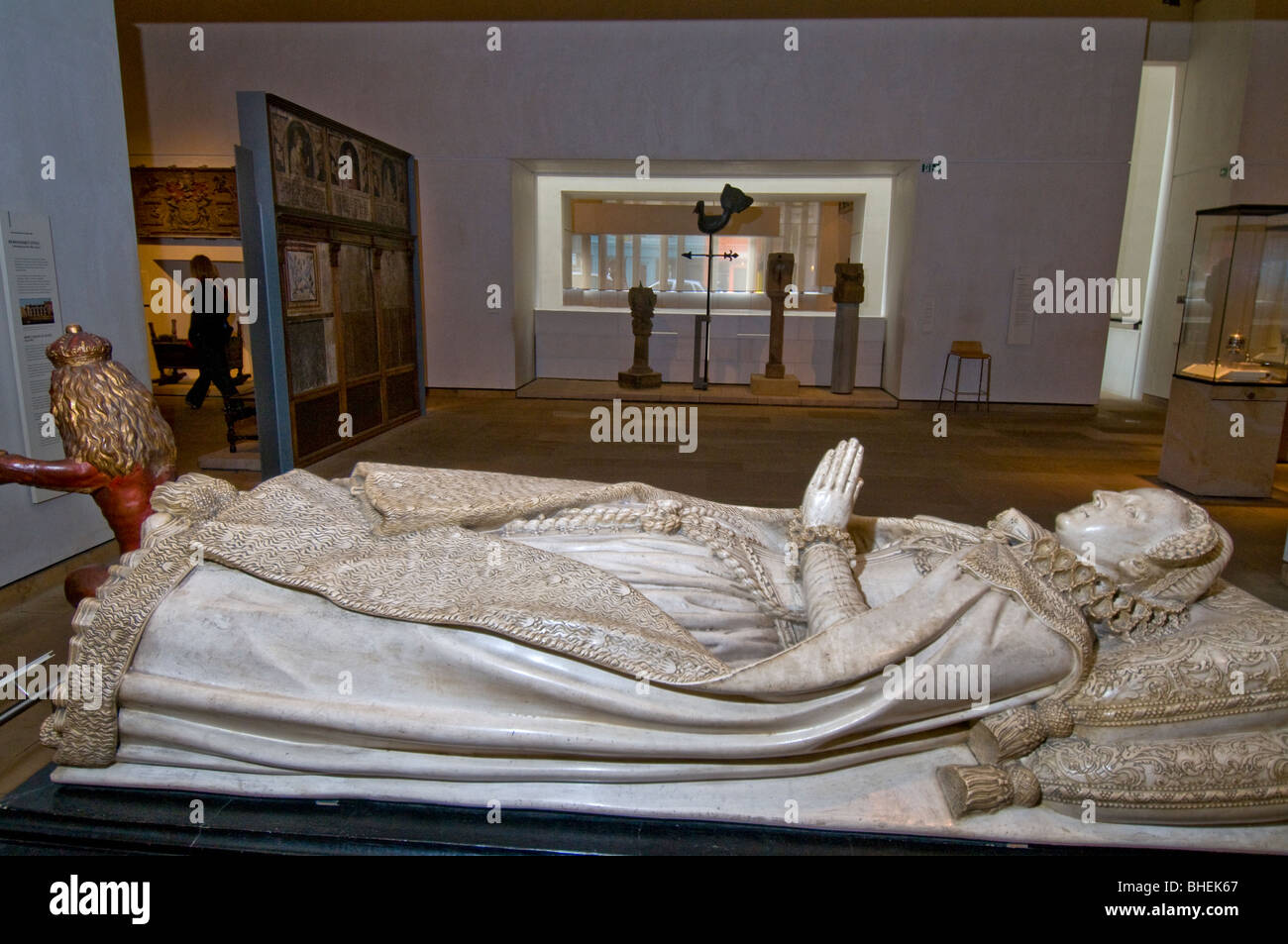 The Tomb Of Mary Queen Of Scots Displayed In The National Museum Of 