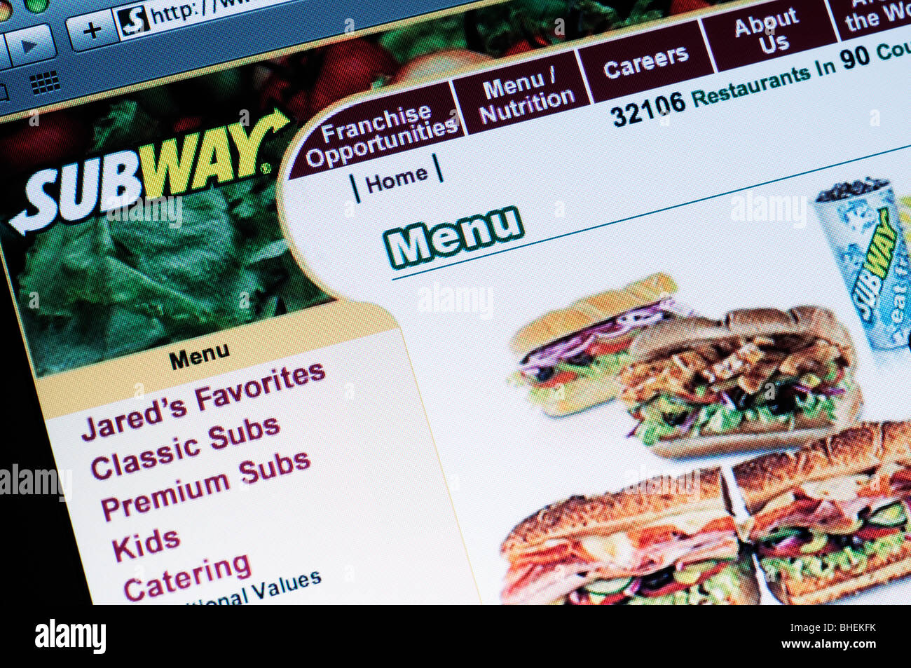 subway sandwich restaurant high resolution stock photography and images alamy