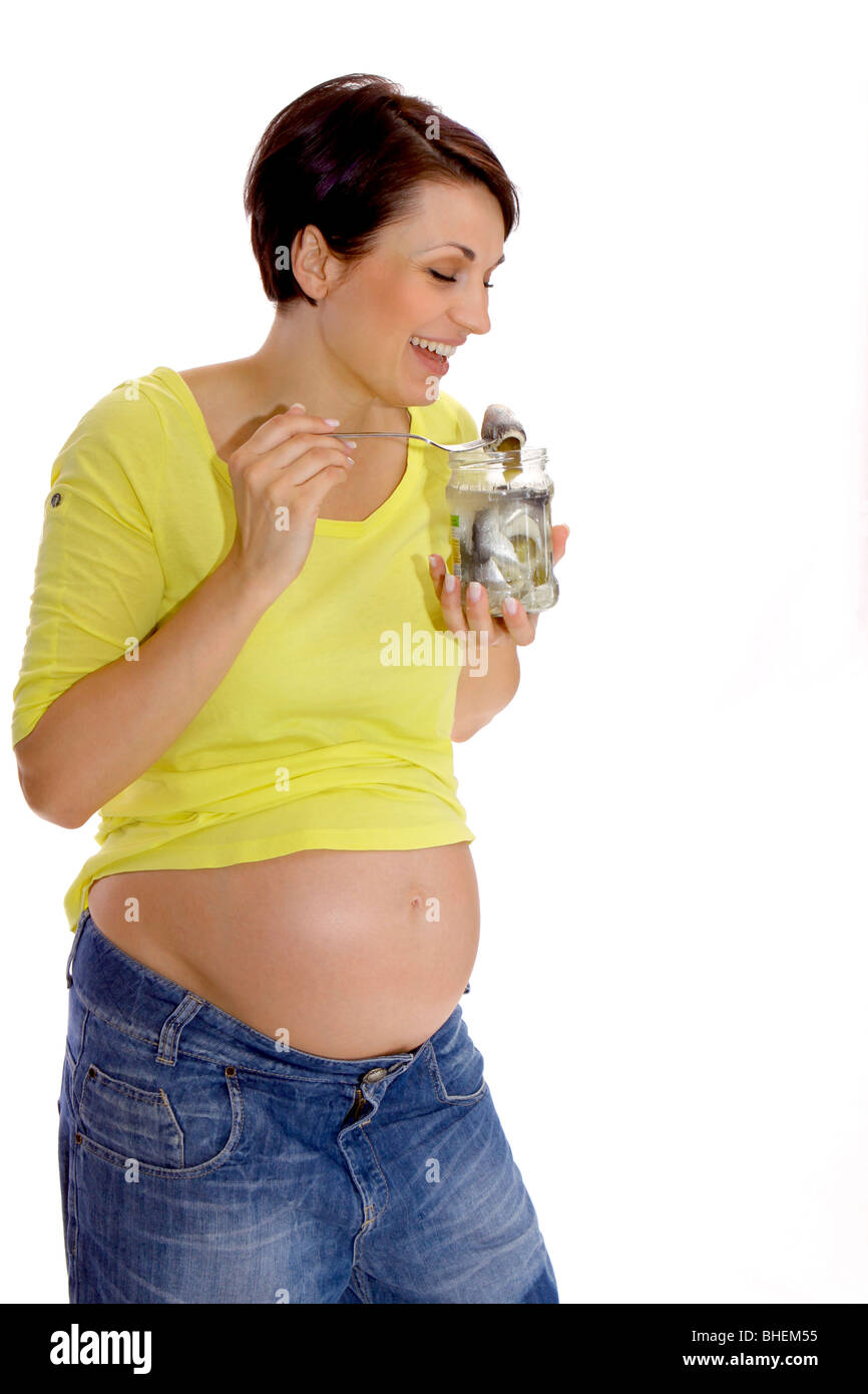 Infant eating fish hires stock photography and images Alamy