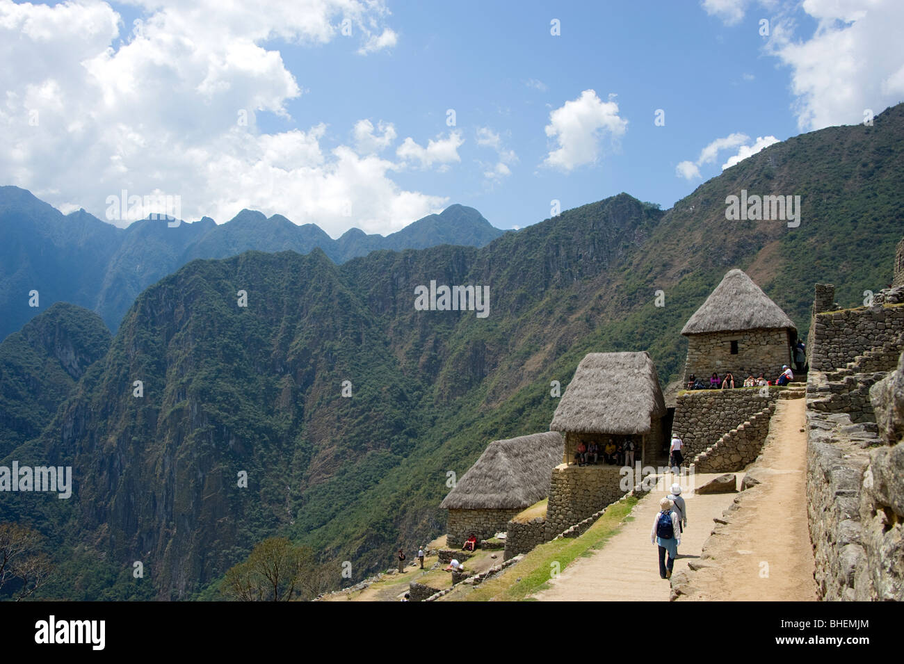 Machu picchu entrance hi-res stock photography and images - Alamy