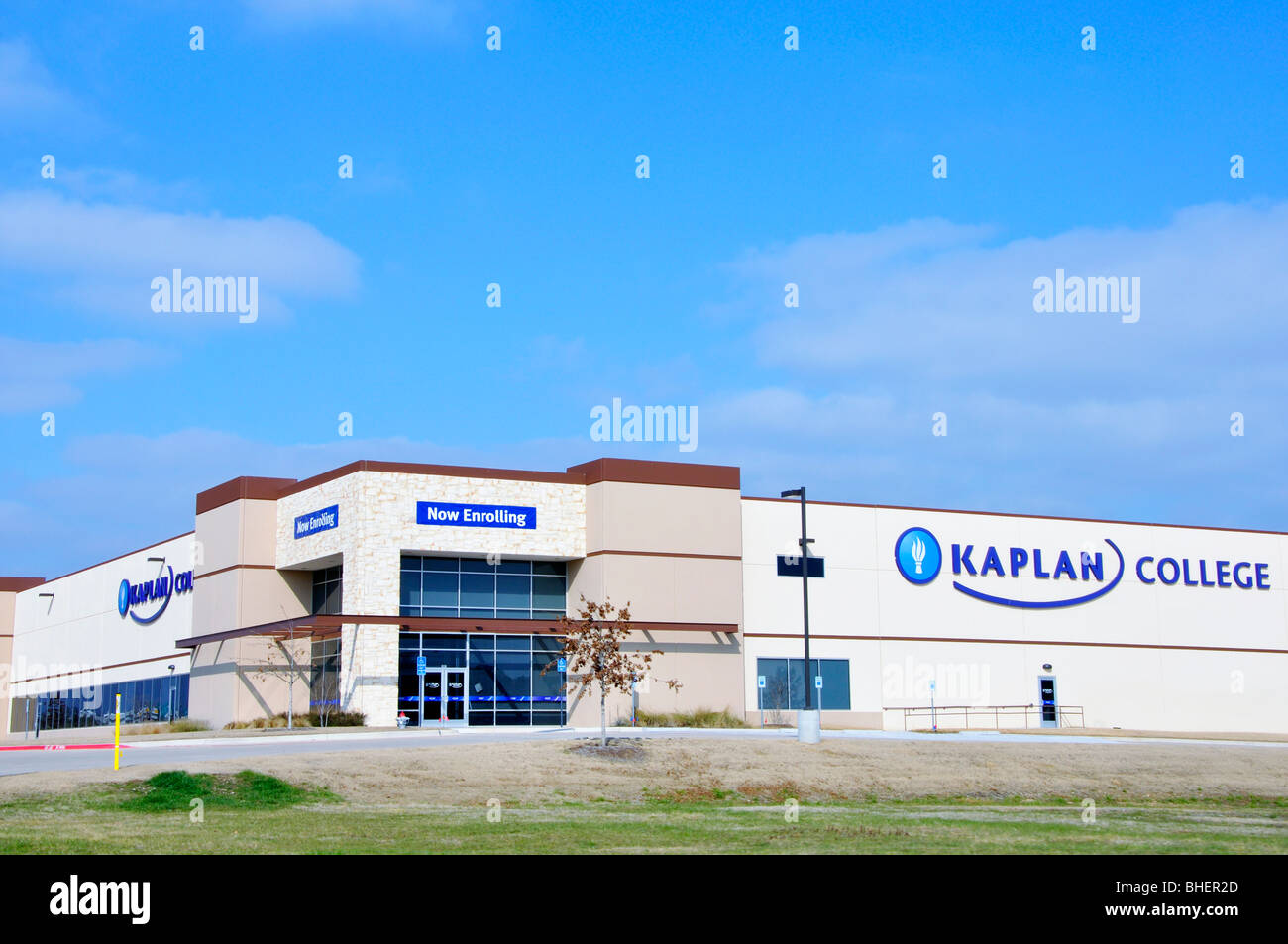 Kaplan College, Texas, USA Stock Photo Alamy