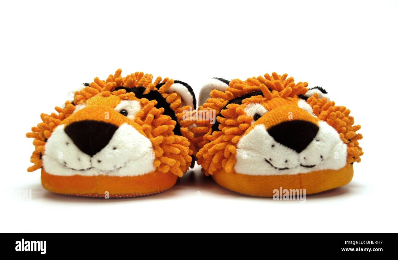 Tiger slippers Stock Photo - Alamy