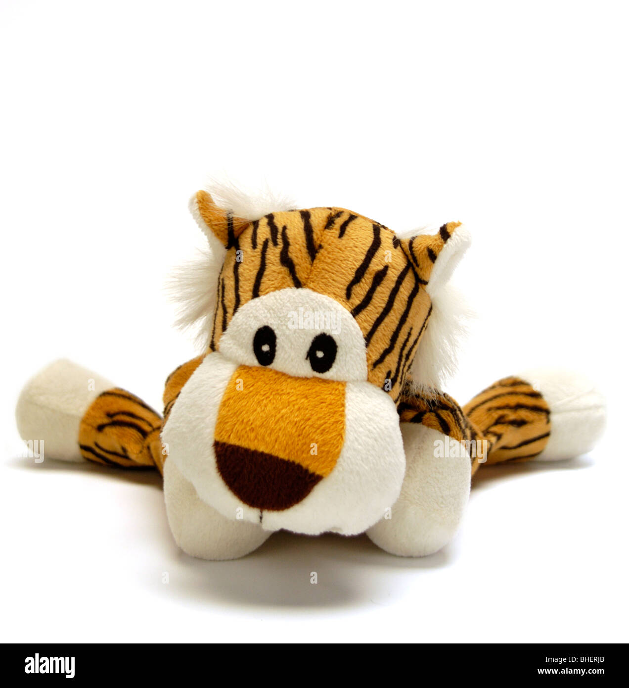 tiger beenie toy Stock Photo