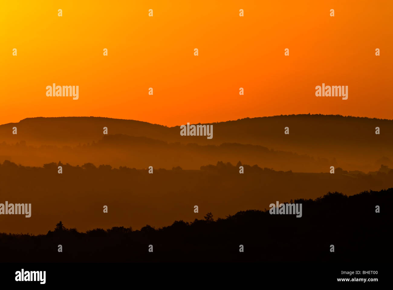 Orange tinted horizon hi-res stock photography and images - Alamy