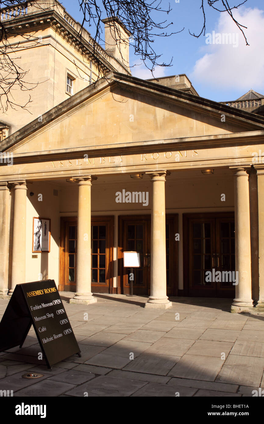 Bath England UK The Assembly Rooms is home to the Fashion Museum Stock