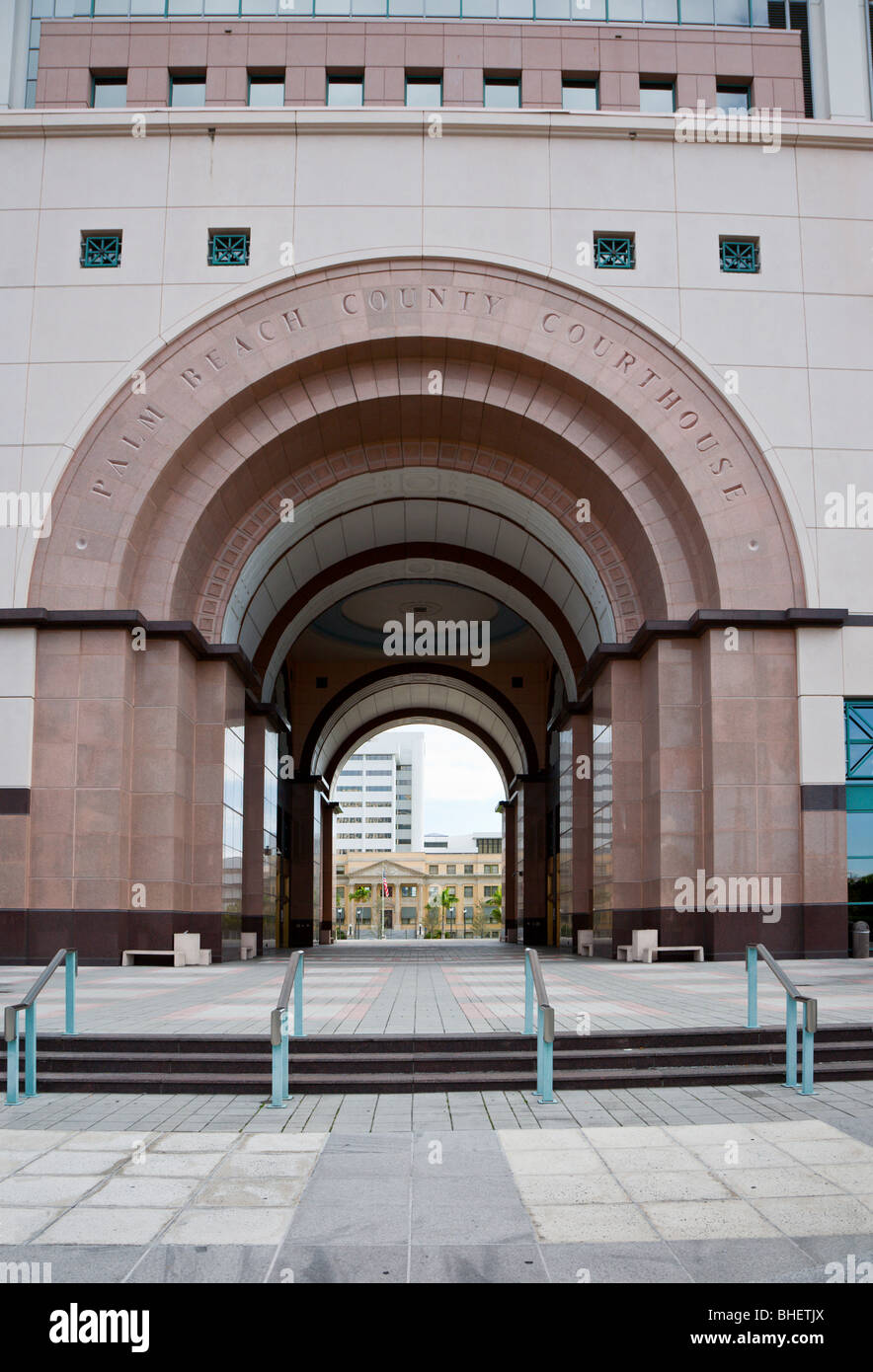 West Palm Beach, FL Dec 2008 Palm Beach County Courthouse building