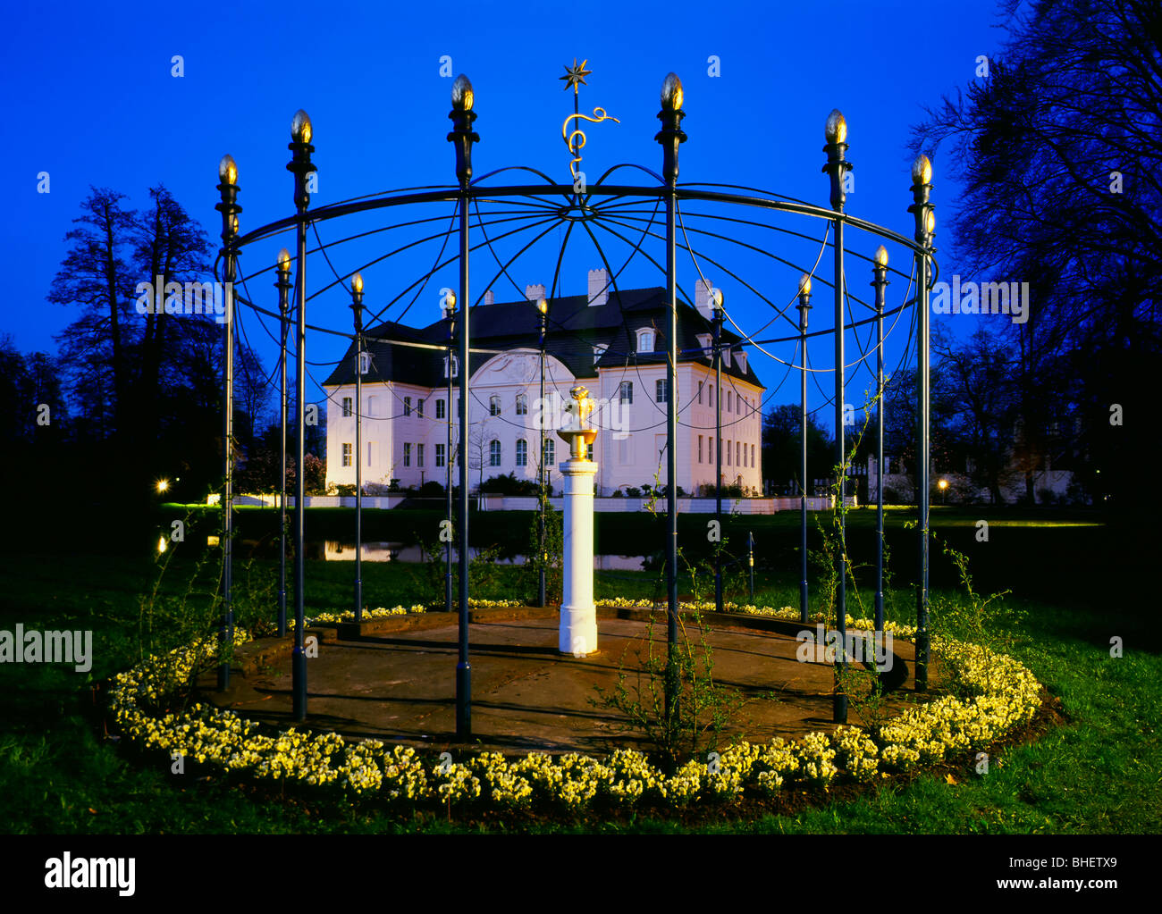 Branitz Castle near Cottbus, Brandenburg, Germany; Europe Stock Photo