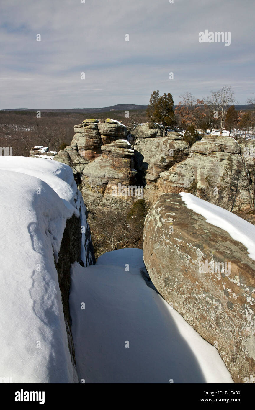 Garden Of The Gods Illinois Stock Photos \u0026 Garden Of The